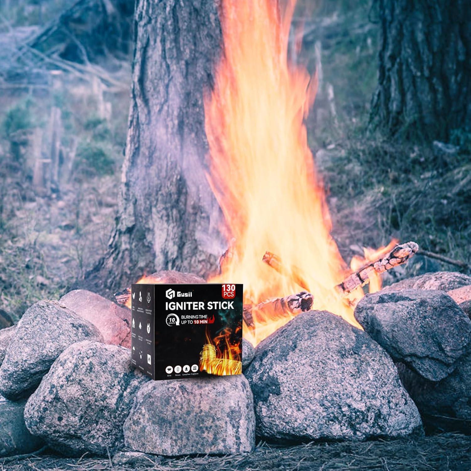 80 Encendedores de Fuego Naturales Tumbleweeds - 6.5 cm