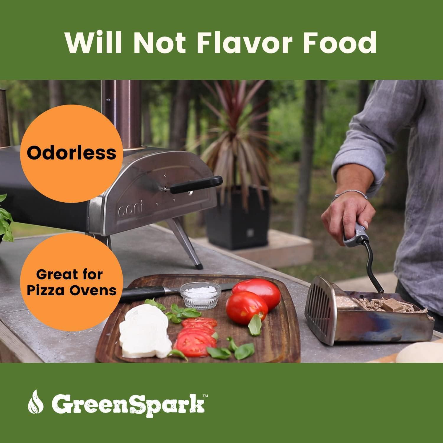 Encendedores de fuego GreenSpark 160 piezas naturales 100% ecológicos