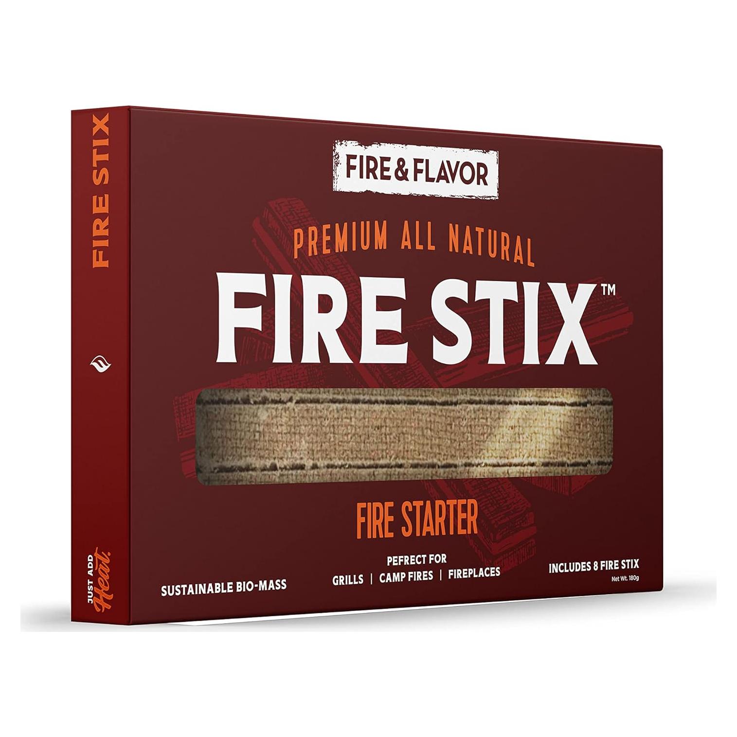 Encendedores de Fuego 100% Naturales Fire & Flavor - Ecológicos