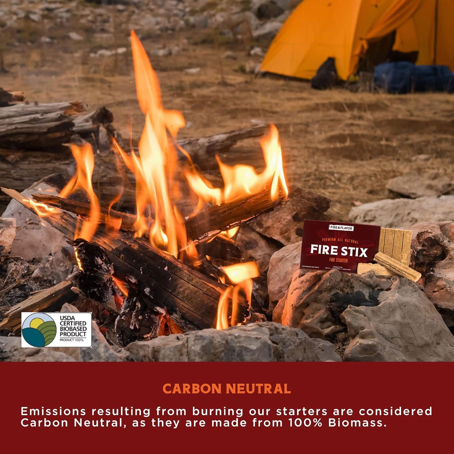 Encendedores de Fuego 100% Naturales Fire & Flavor - Ecológicos