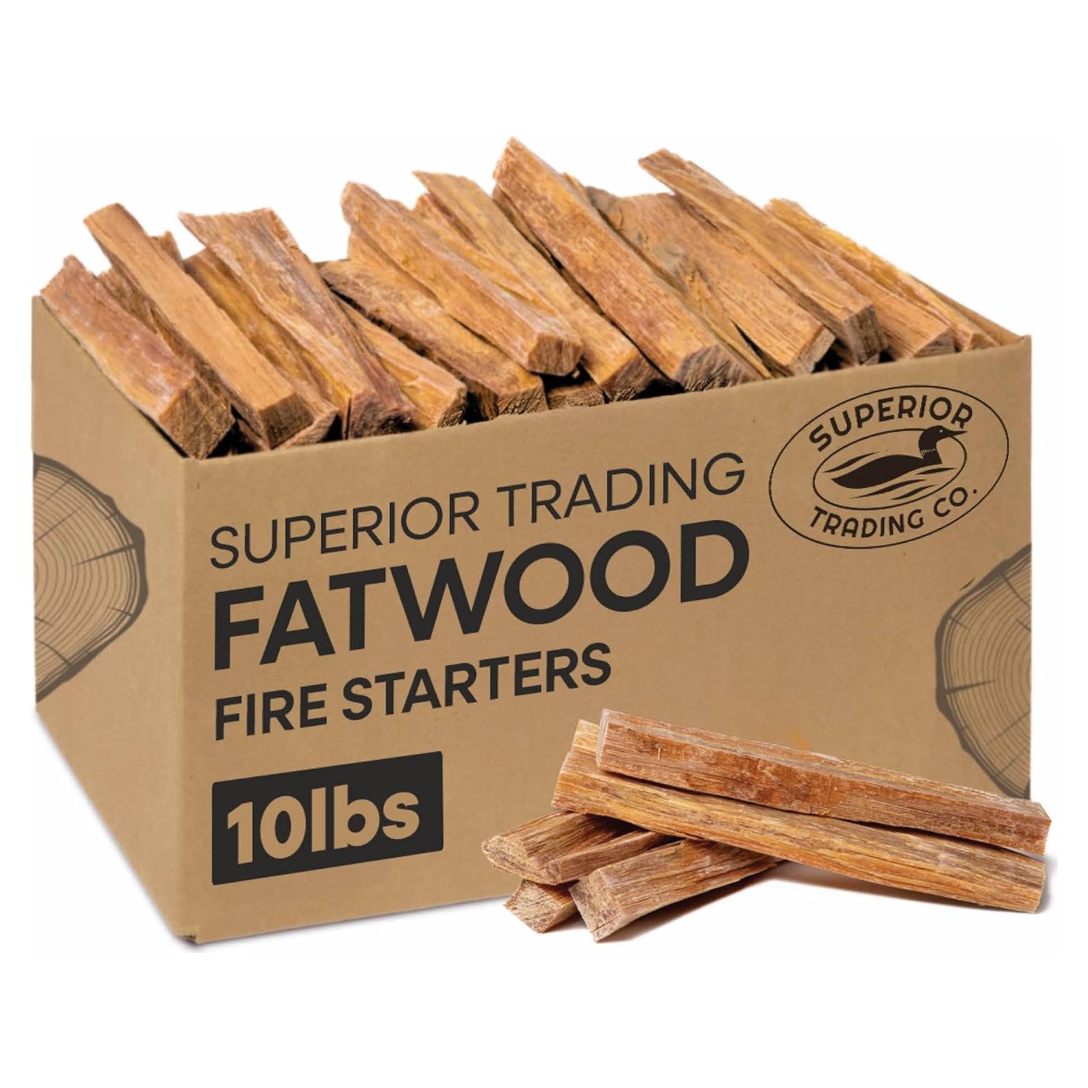 Palos de Encendido de Grasa Premium Superior Trading 4.54 kg