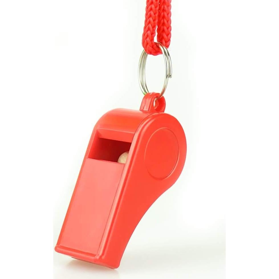 Silbatos Deportivos Fya 8PCS con Cordón - Sonido Fuerte y Claro