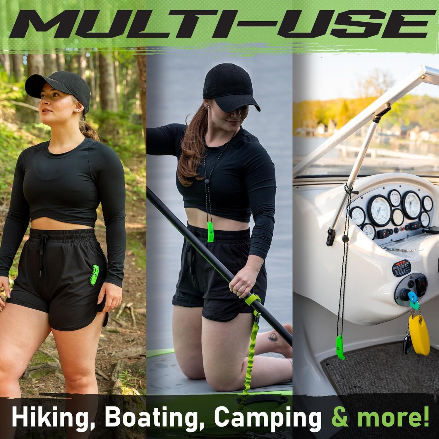 Silbatos de Emergencia Gradient Fitness - Paquete de 2, 120 dB