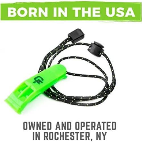 Silbatos de Emergencia Gradient Fitness - Paquete de 2, 120 dB