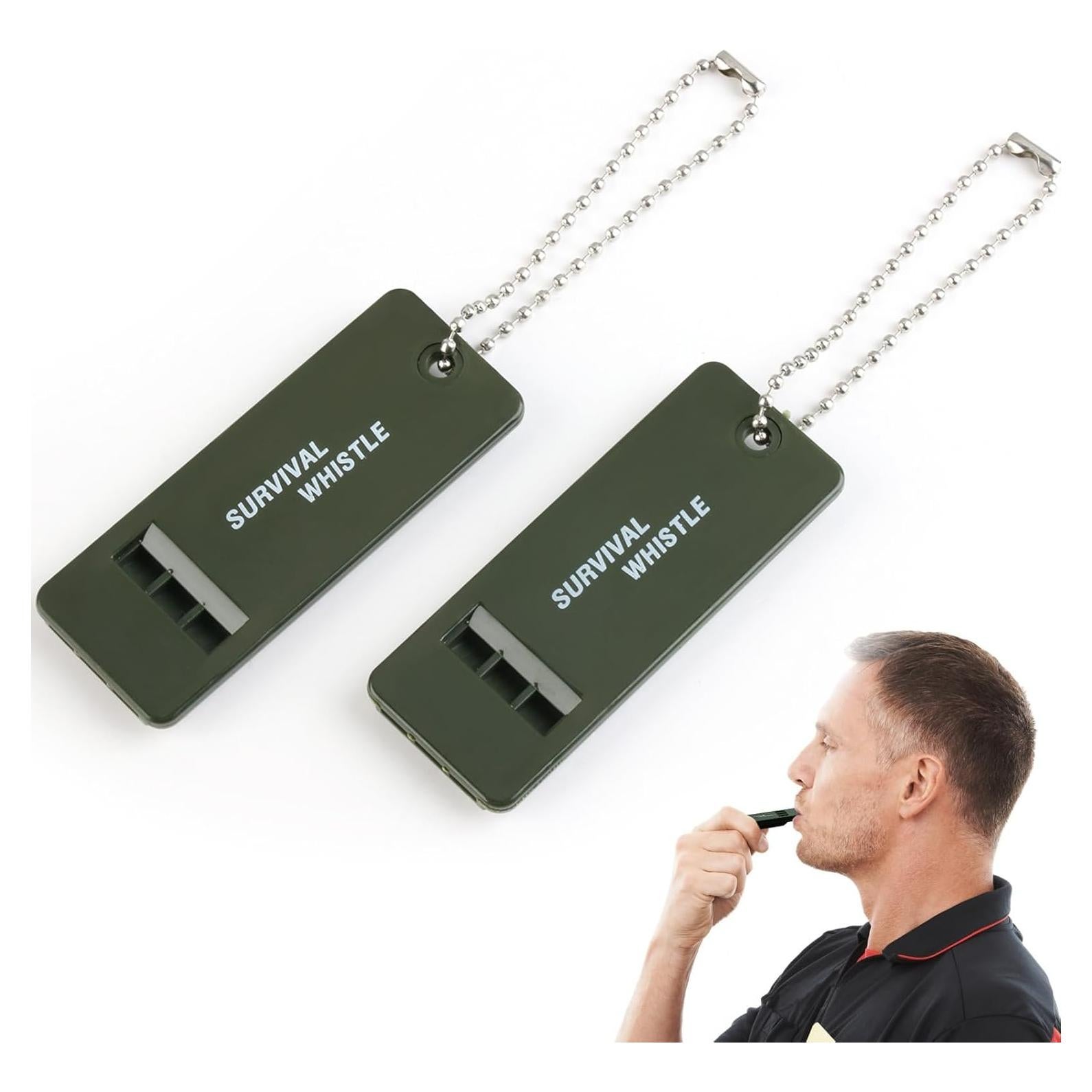 Silbatos de Emergencia hoeslaw ZS - 120 dB, Verde, PVC