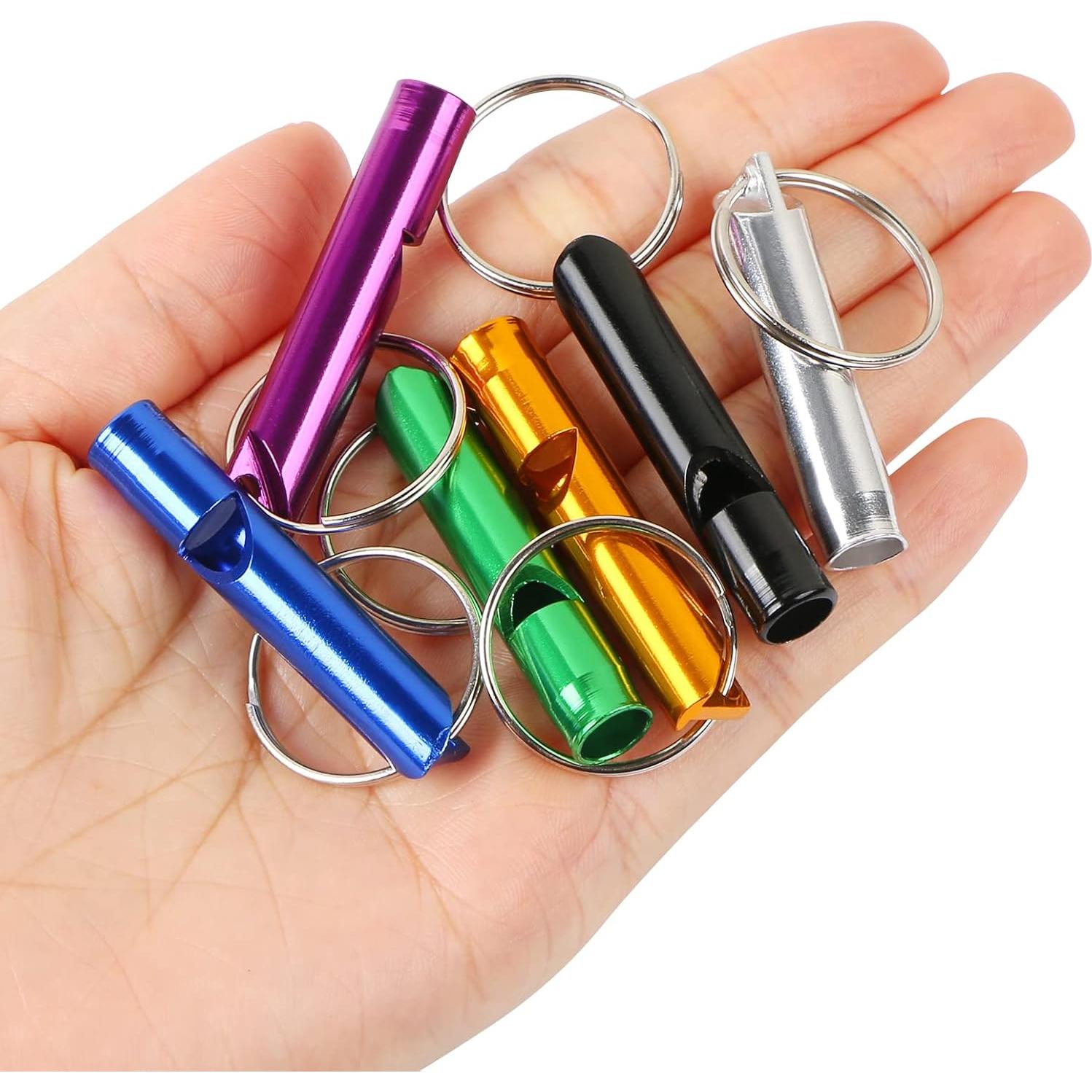 Silbato de Emergencia MIDELONG 12 pcs Aluminio Multicolor