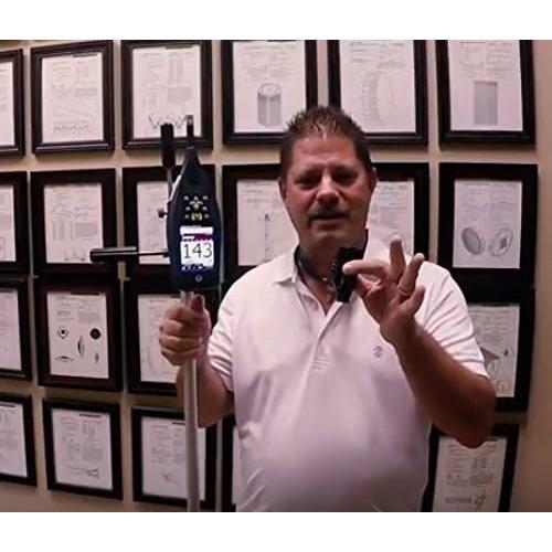 Silbato HyperWhistle Ultra Ruidoso 142dB Naranja Seguridad