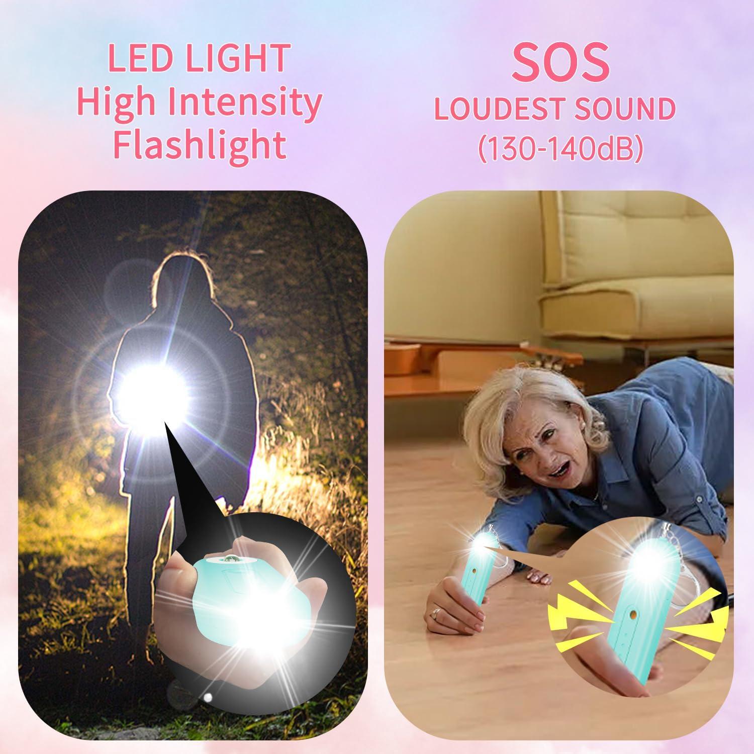 Alarma de Seguridad Personal Recargable 130dB Huizhou Aqua