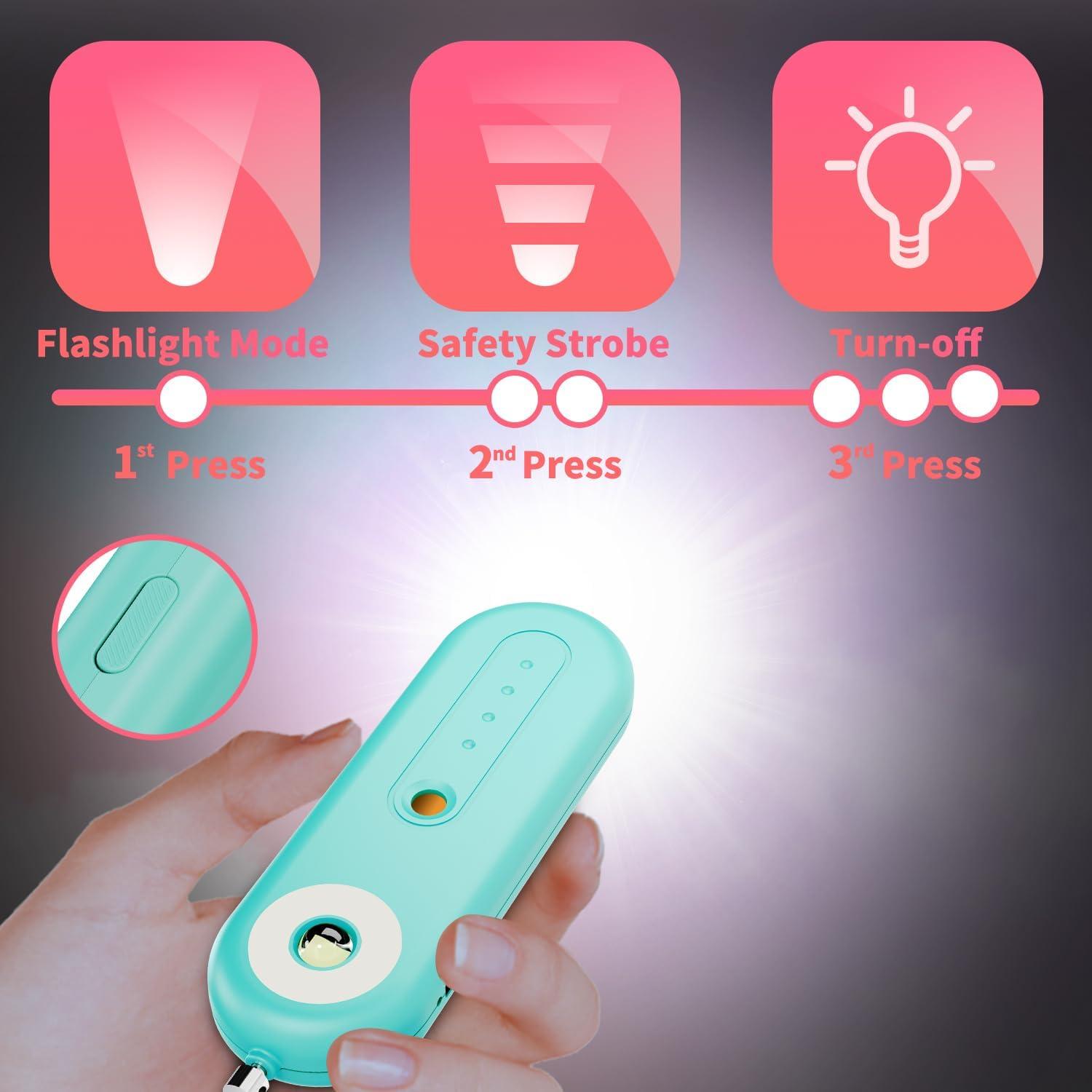 Alarma de Seguridad Personal Recargable 130dB Huizhou Aqua