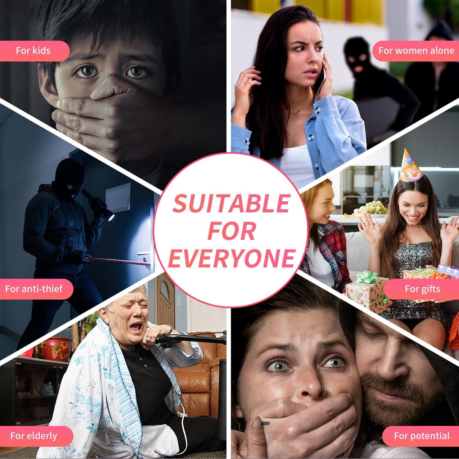 Alarma de Seguridad Personal Recargable 130dB Huizhou Aqua