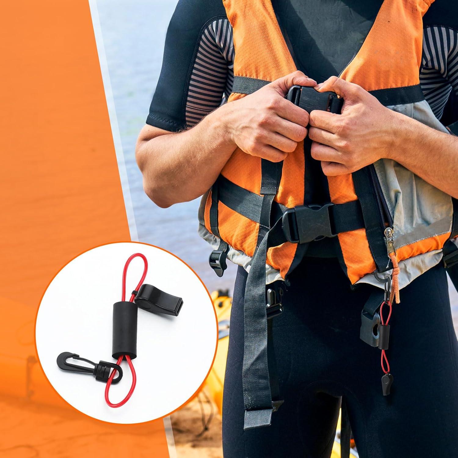 Silbato de Seguridad con Cordón Seenelling QAR3143 - 2 Unidades