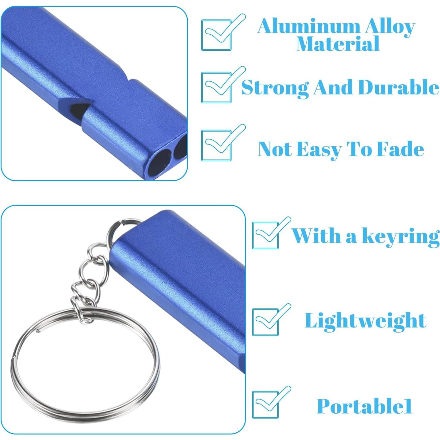 Silbato de Supervivencia Personalizado LYLBFOF Aluminio 120dB