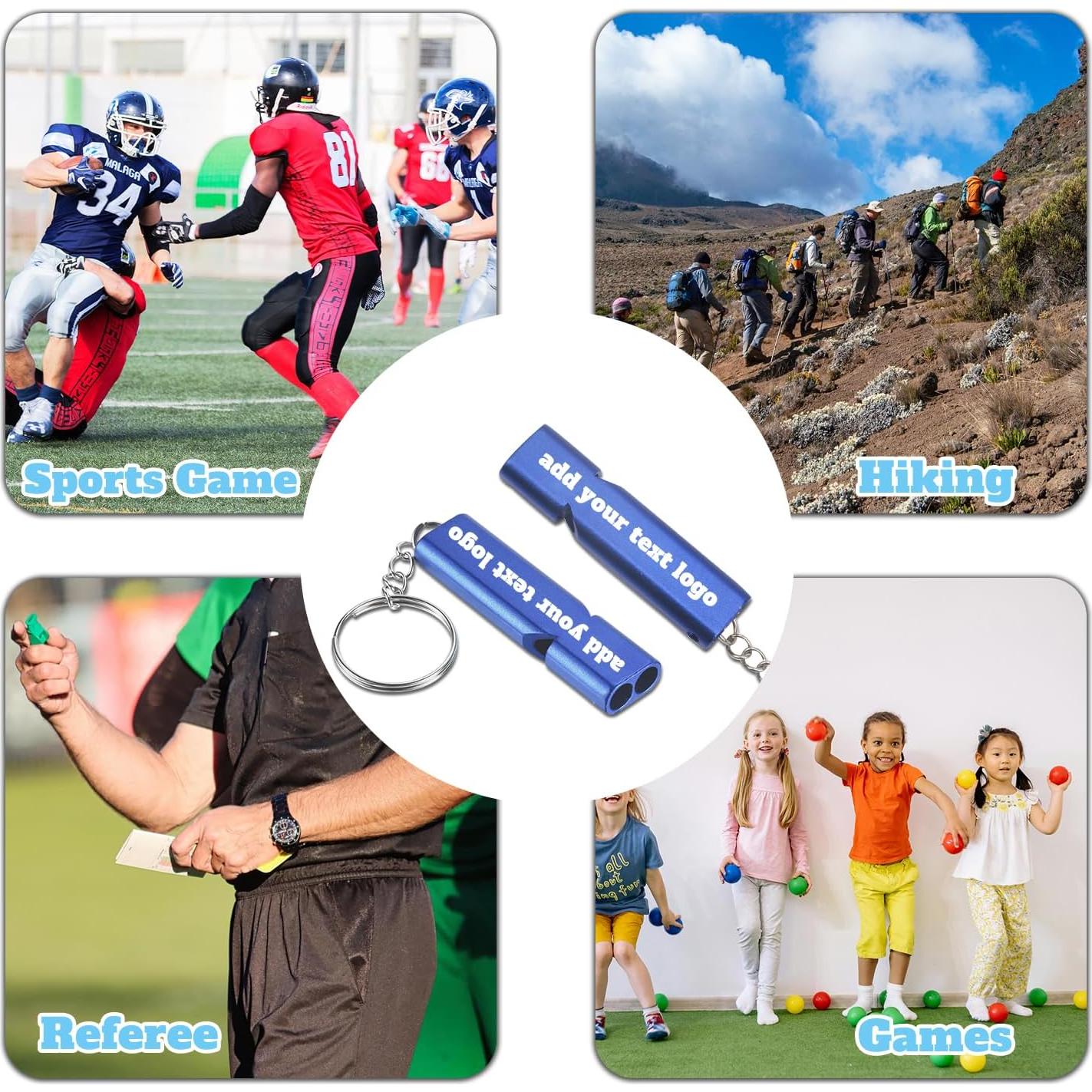 Silbato de Supervivencia Personalizado LYLBFOF Aluminio 120dB