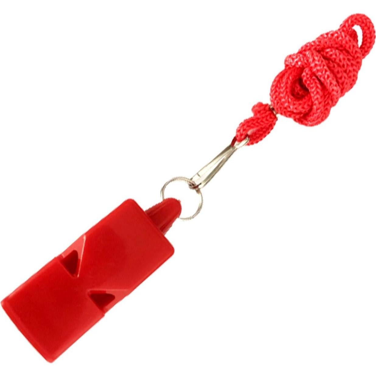 Silbato Deportivo 2LL4HM Rojo - Sonido Fuerte y Duradero