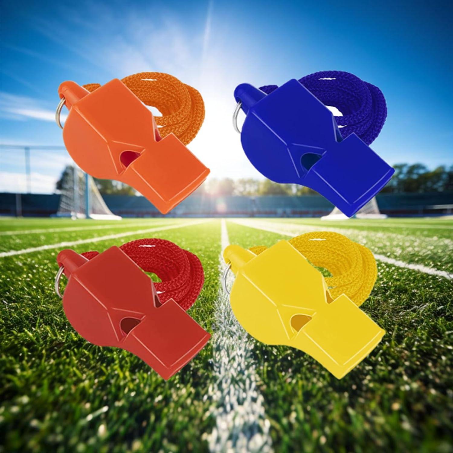 Silbato Deportivo 2LL4HM Rojo - Sonido Fuerte y Duradero