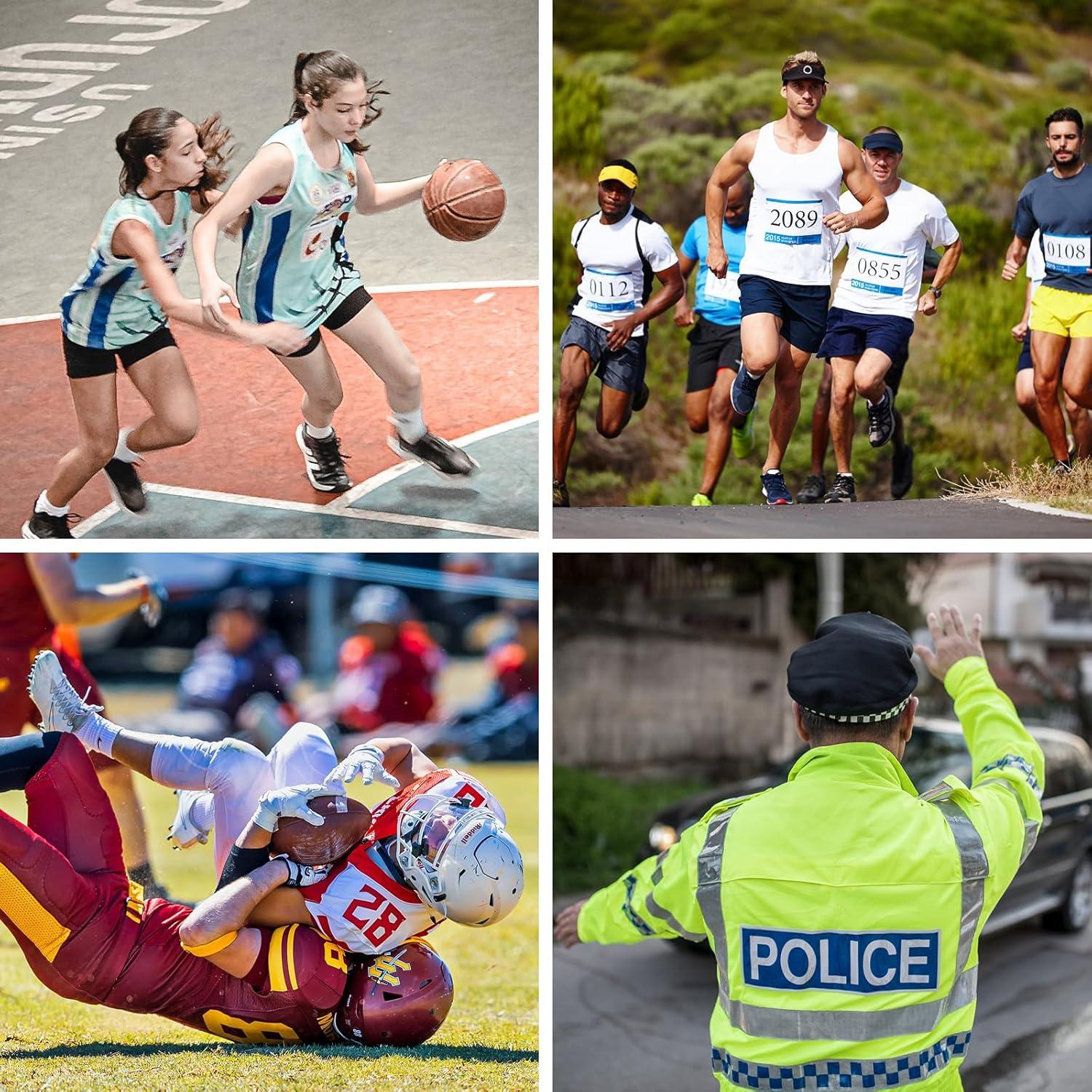 Silbato Electrónico UNIWA USB 3 Tonos para Árbitros y Seguridad