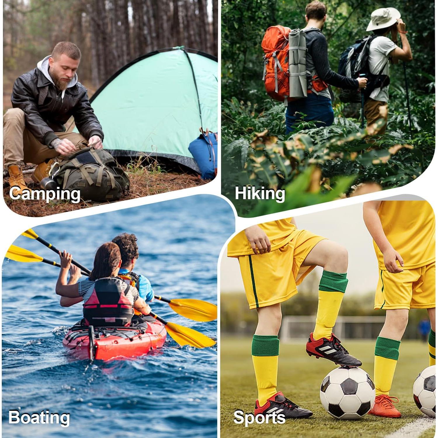 Silbatos de Emergencia Z-LEAP 12 Paquetes Verde Militar