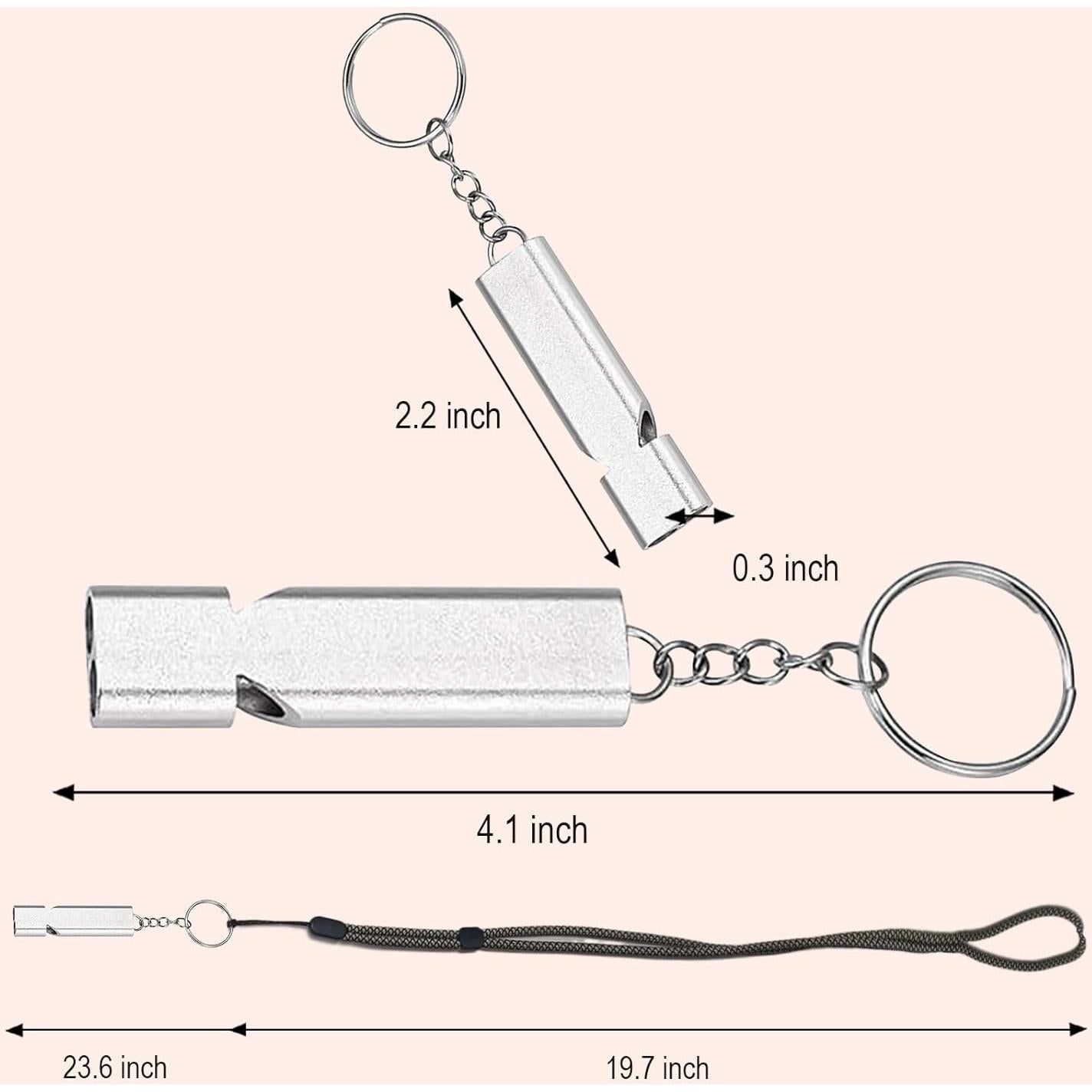 Paquete de 3 Silbatos de Seguridad UGrandF UF-Outdoor 102