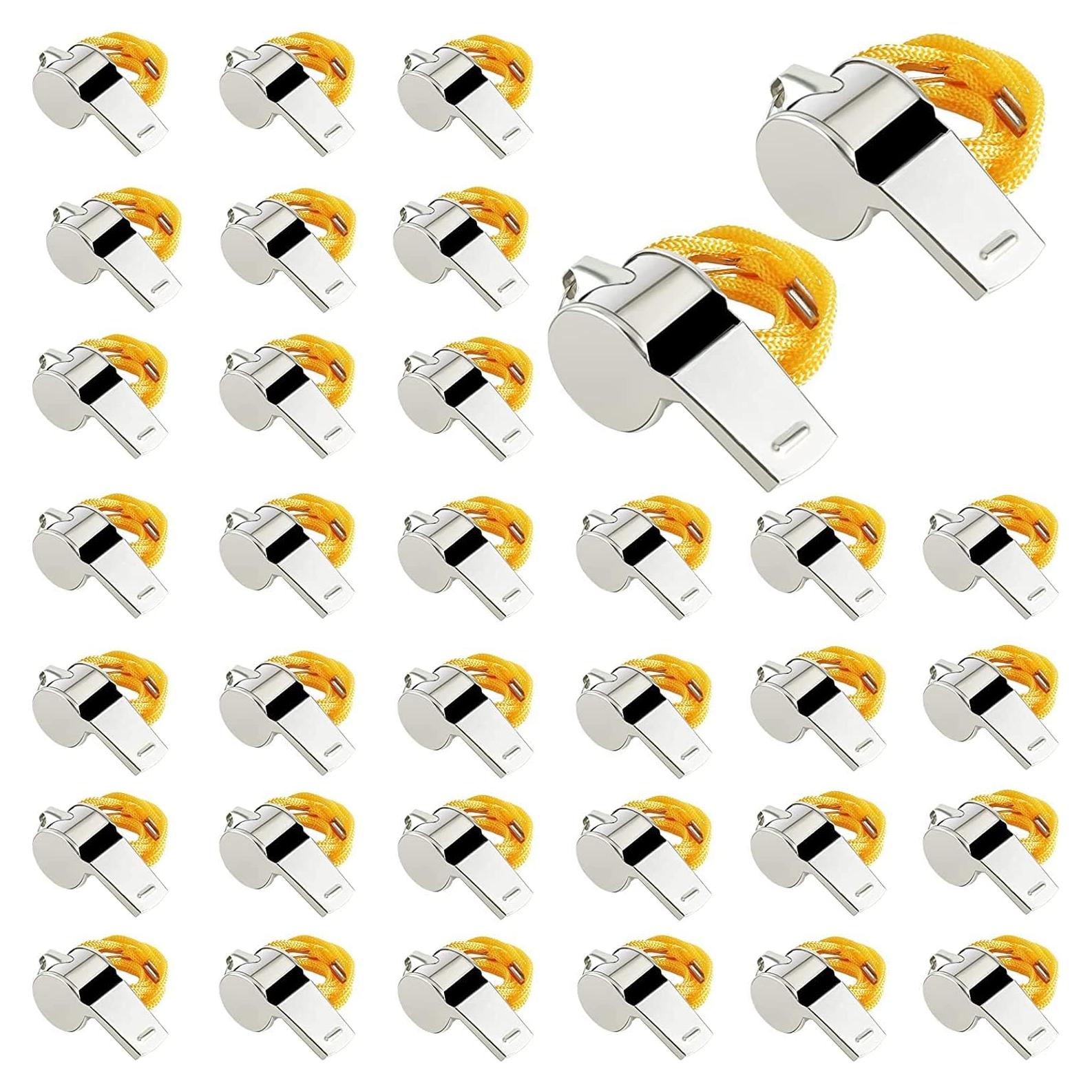 Silbato de Entrenador OBKJJ - 35 Piezas Acero Inoxidable