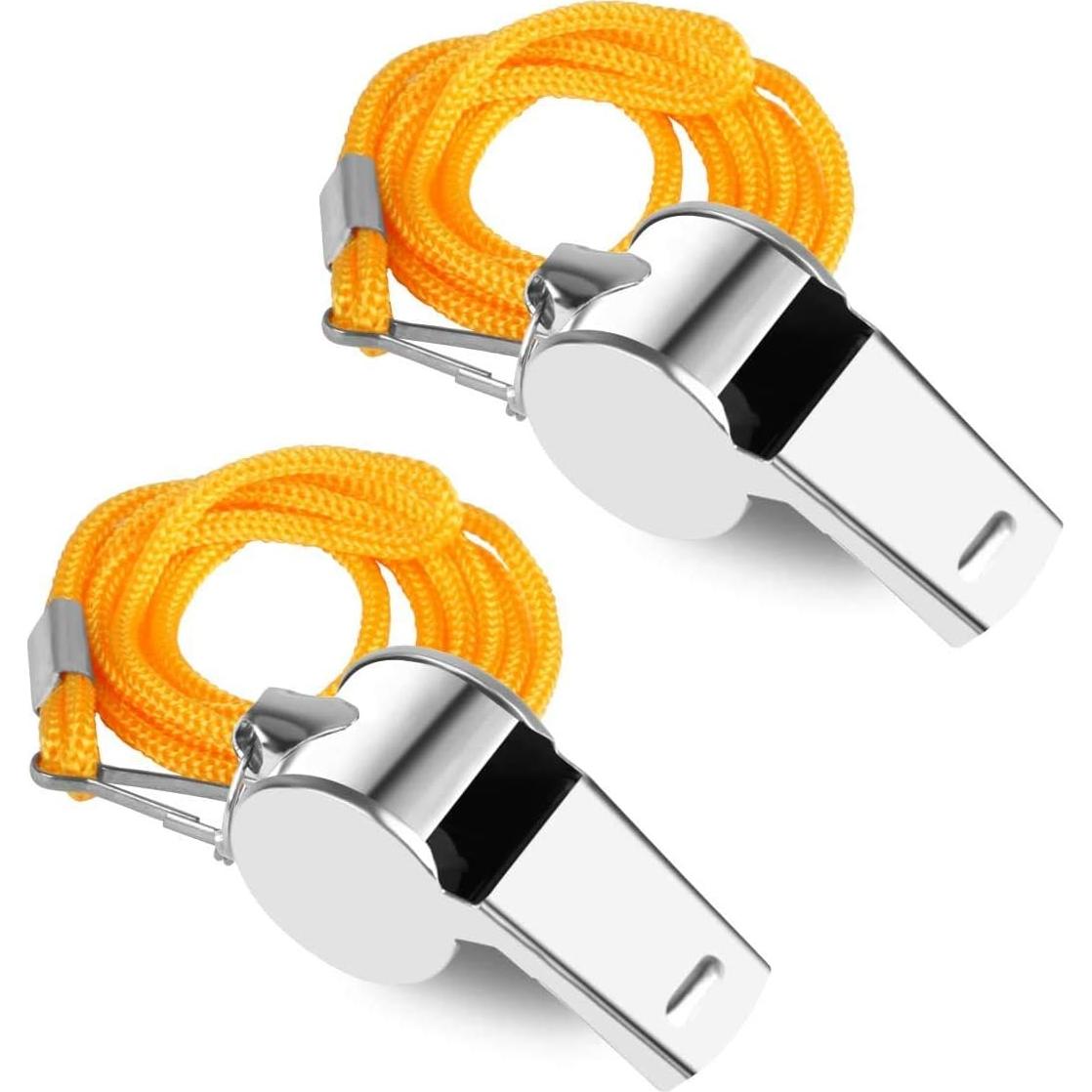 Silbato de Entrenador OBKJJ - 35 Piezas Acero Inoxidable