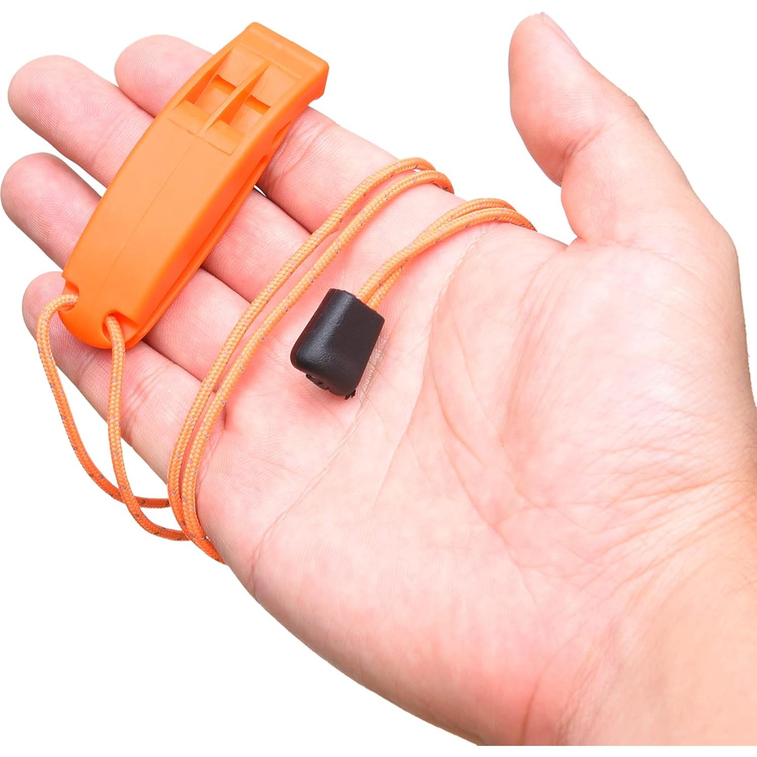 Kit de Supervivencia Eco-Fused: 2 Silbatos y 2 Espejos