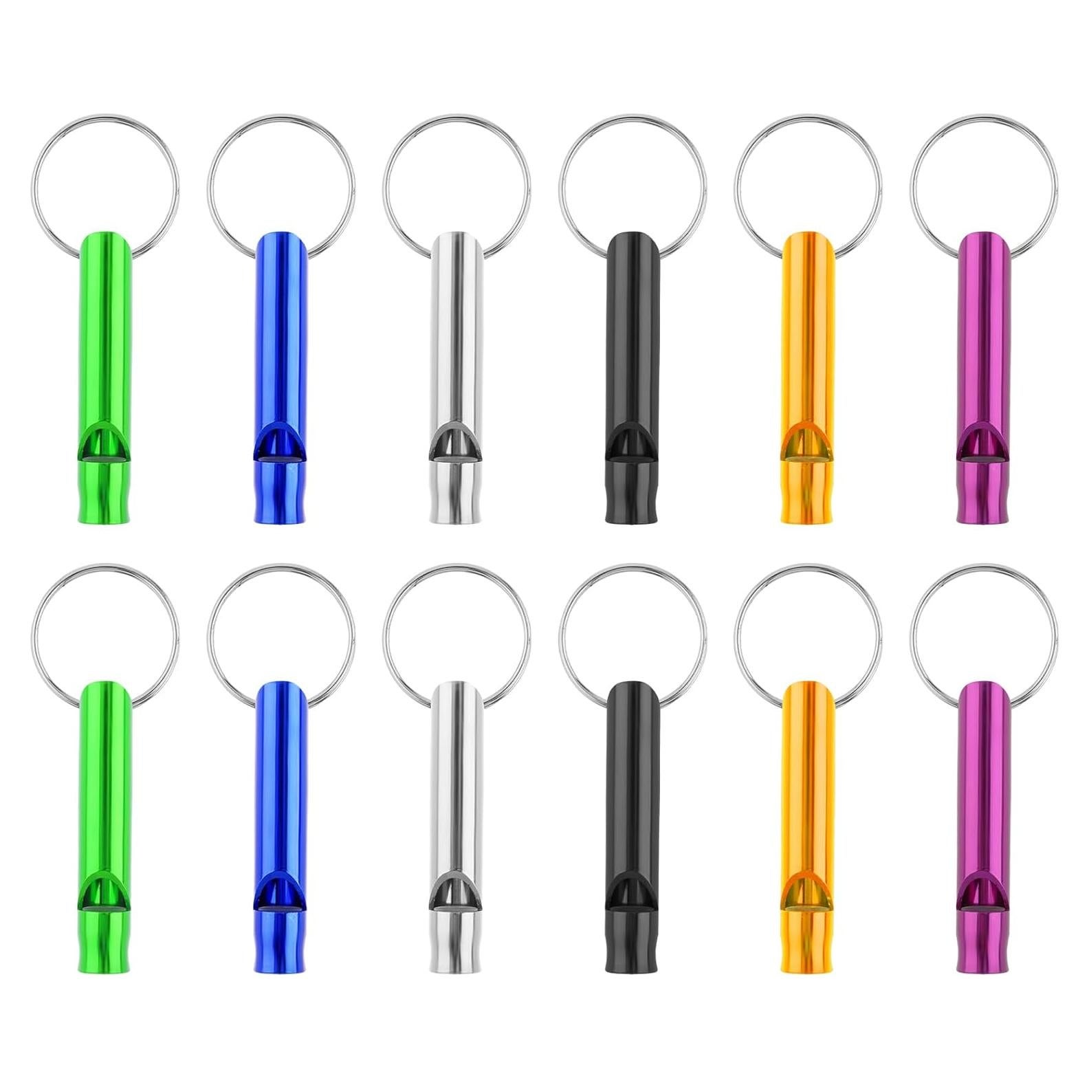 12 Silbatos de Emergencia Mabor para Niños y Adultos