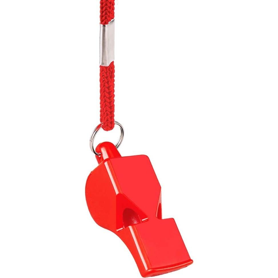 Silbato de Emergencia Fya 3PCS Rojo 120dB Impermeable