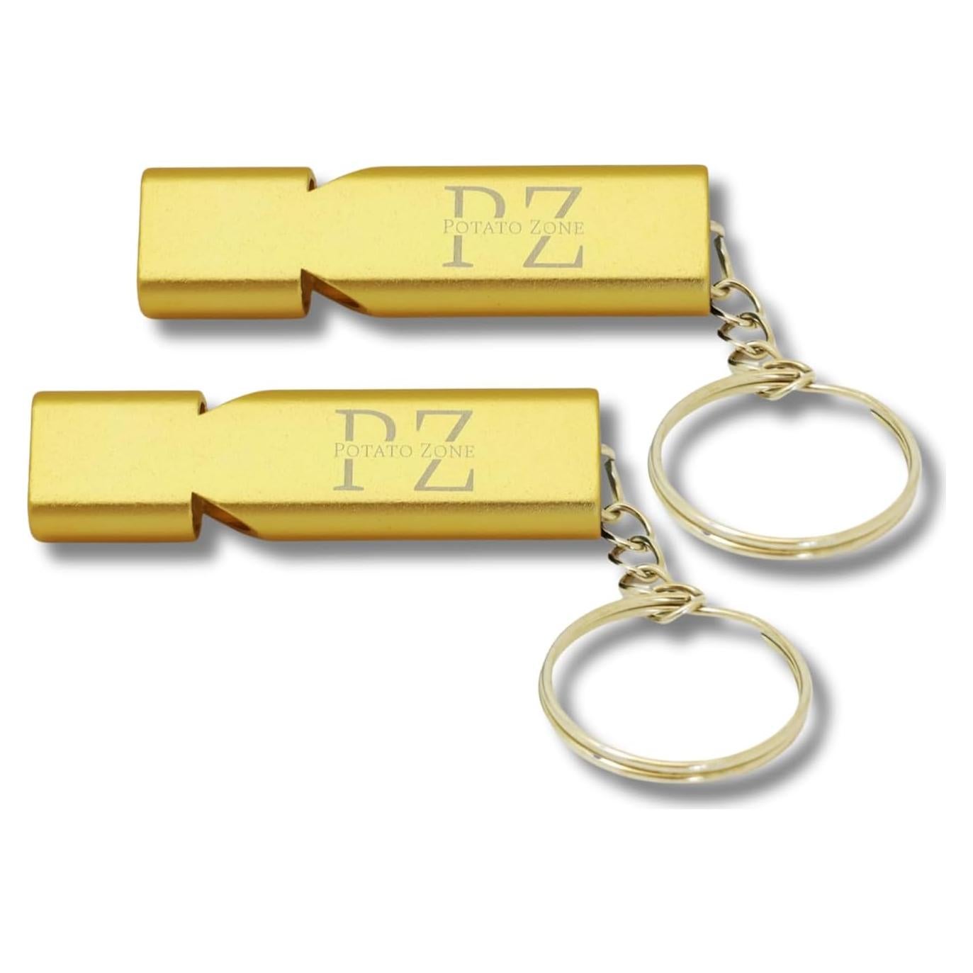 Silbato de Supervivencia Potato Zone 120dB Aluminio Portátil