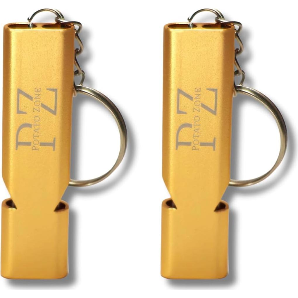 Silbato de Supervivencia Potato Zone 120dB Aluminio Portátil