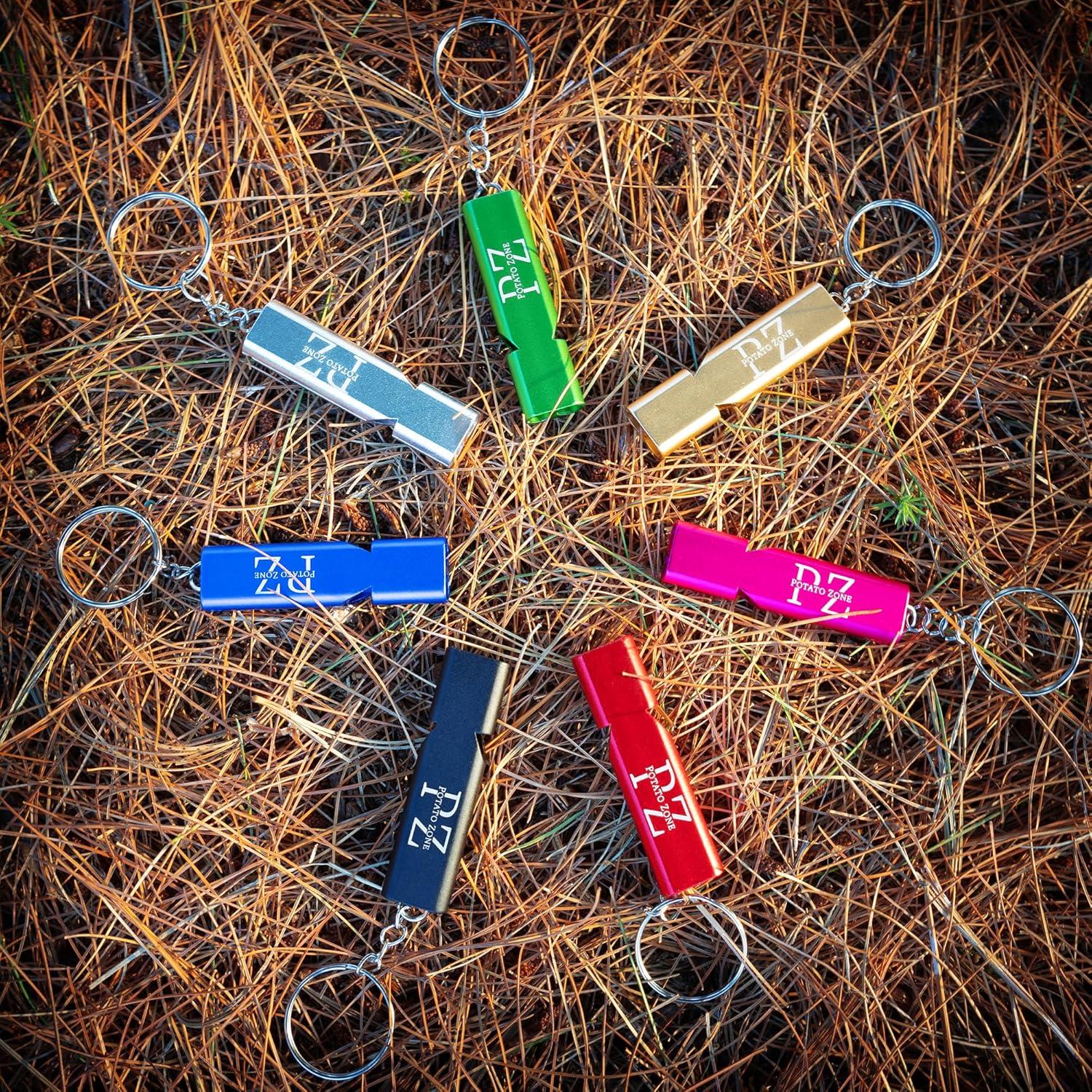 Silbato de Supervivencia Potato Zone 120dB Aluminio Portátil