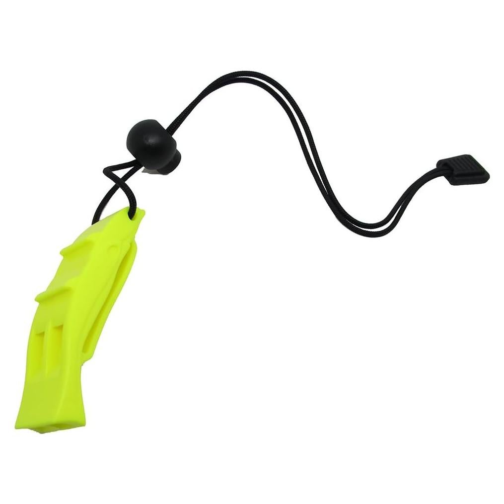 Silbato de Seguridad para Buceo Scuba Choice Naranja con Clip