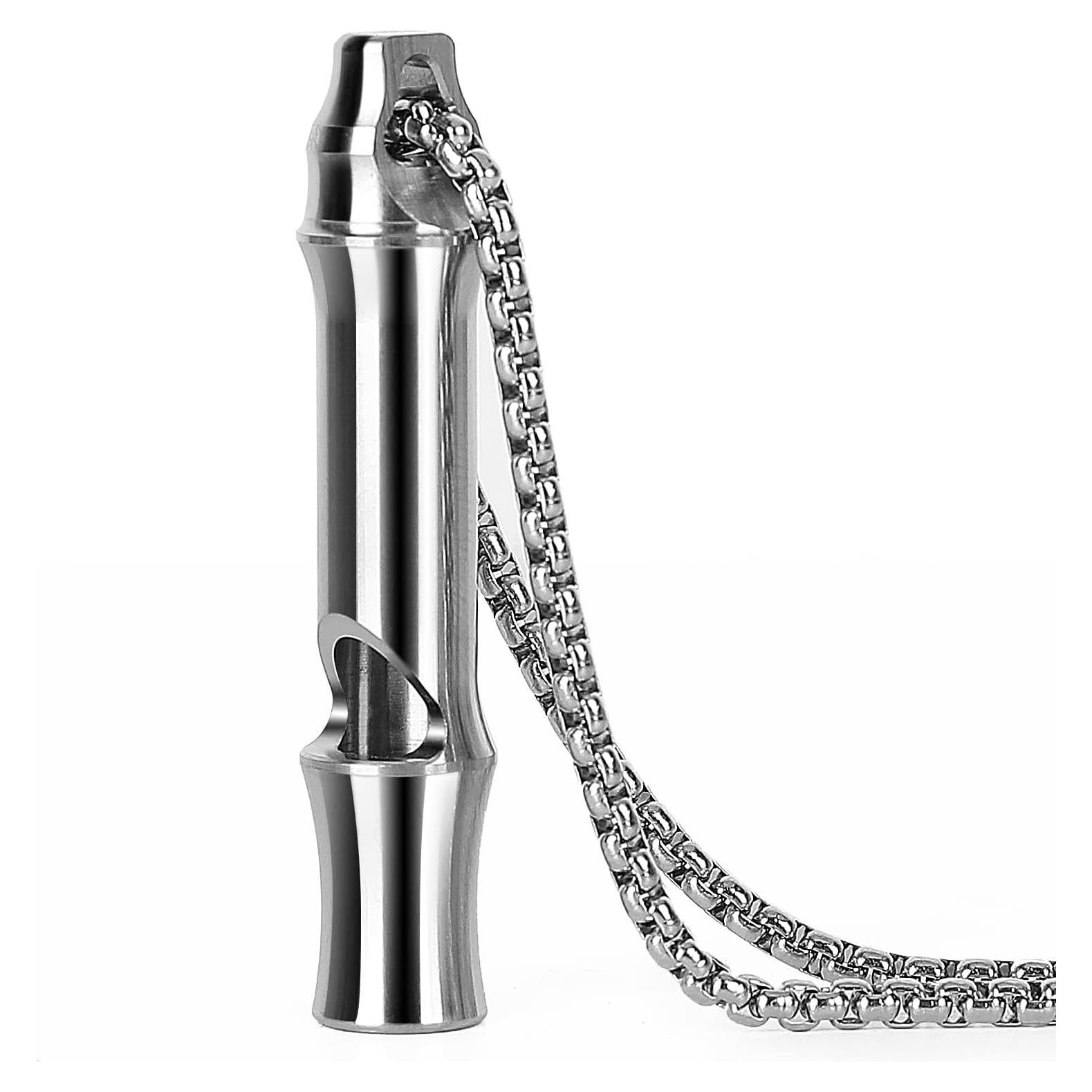 Silbato de Titanio Dantoel Super Ruidoso 120dB para Emergencias