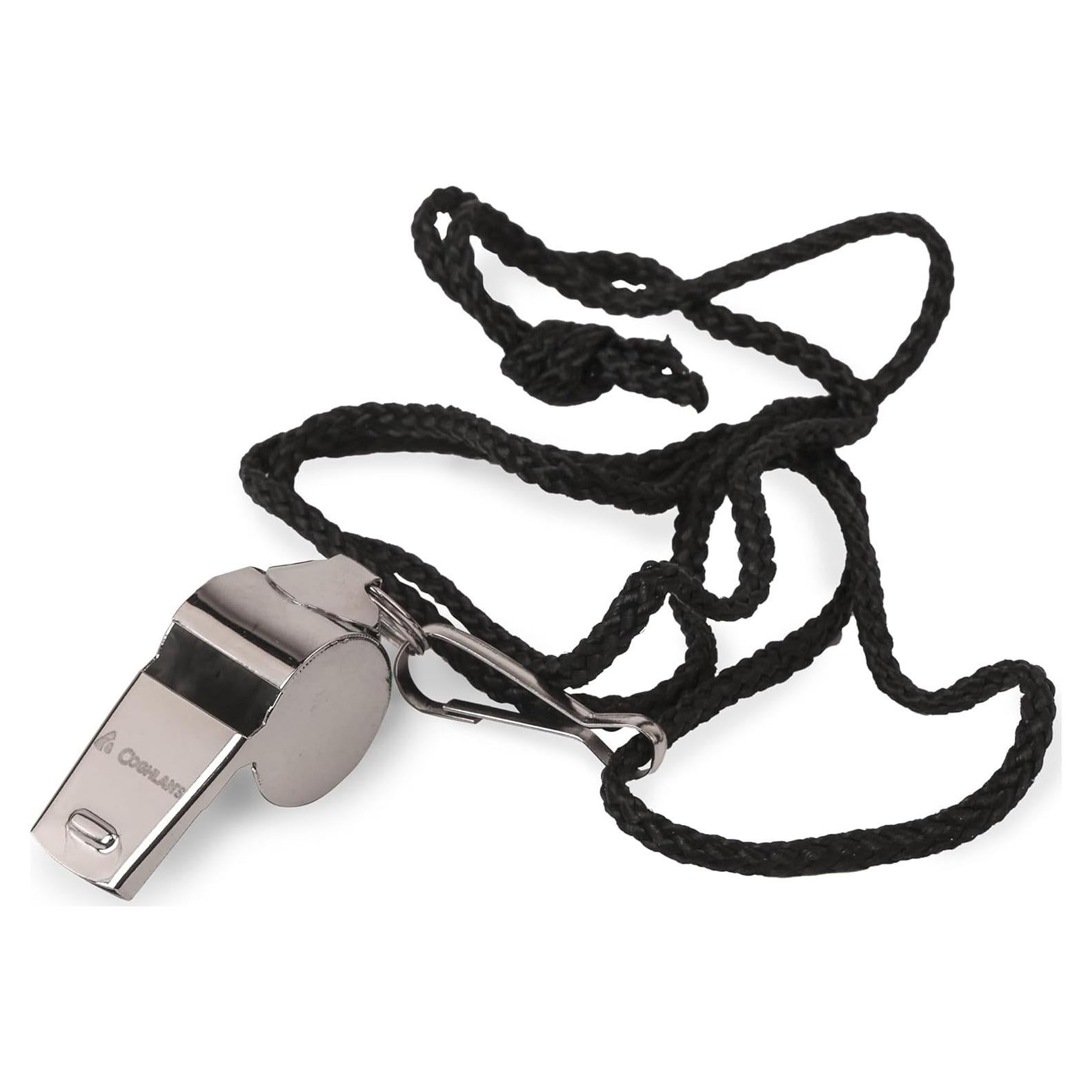Coghlan's Signal Whistle - Emergency Survival Whistle with Lanyard for Hiking, Camping, Boating, Outdoor Safety, Loud and Durable Design for Rescue and Adventure Gear