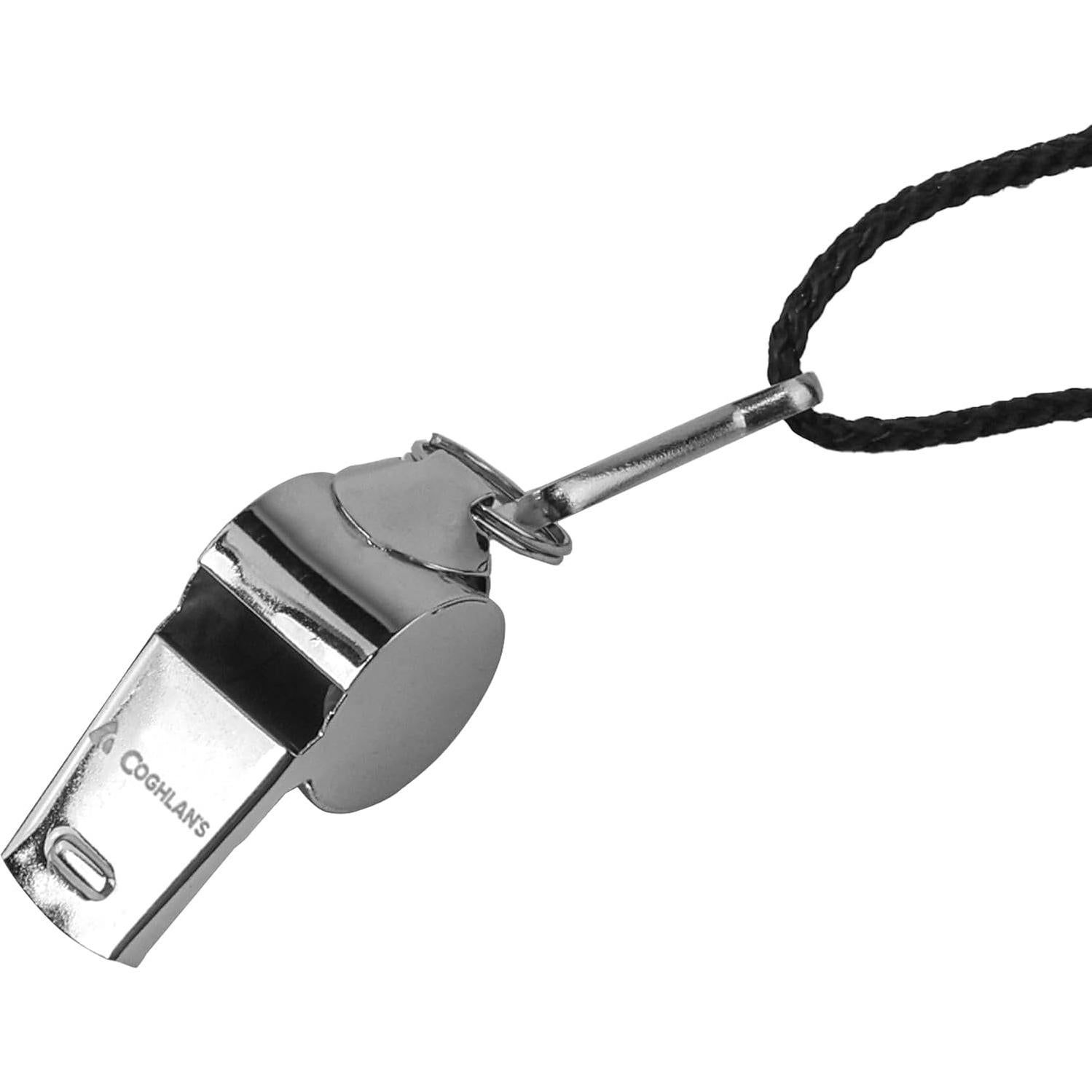Coghlan's Signal Whistle - Emergency Survival Whistle with Lanyard for Hiking, Camping, Boating, Outdoor Safety, Loud and Durable Design for Rescue and Adventure Gear