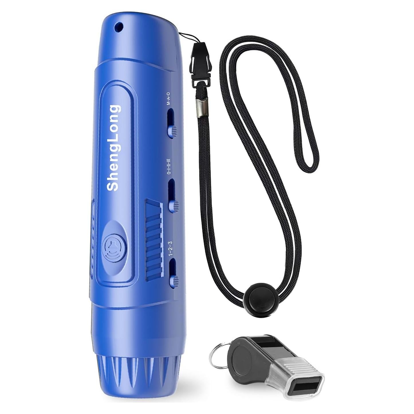 Silbato Electrónico Shenglong US3-2024 con 3 Tonos y Volumen Ajustable