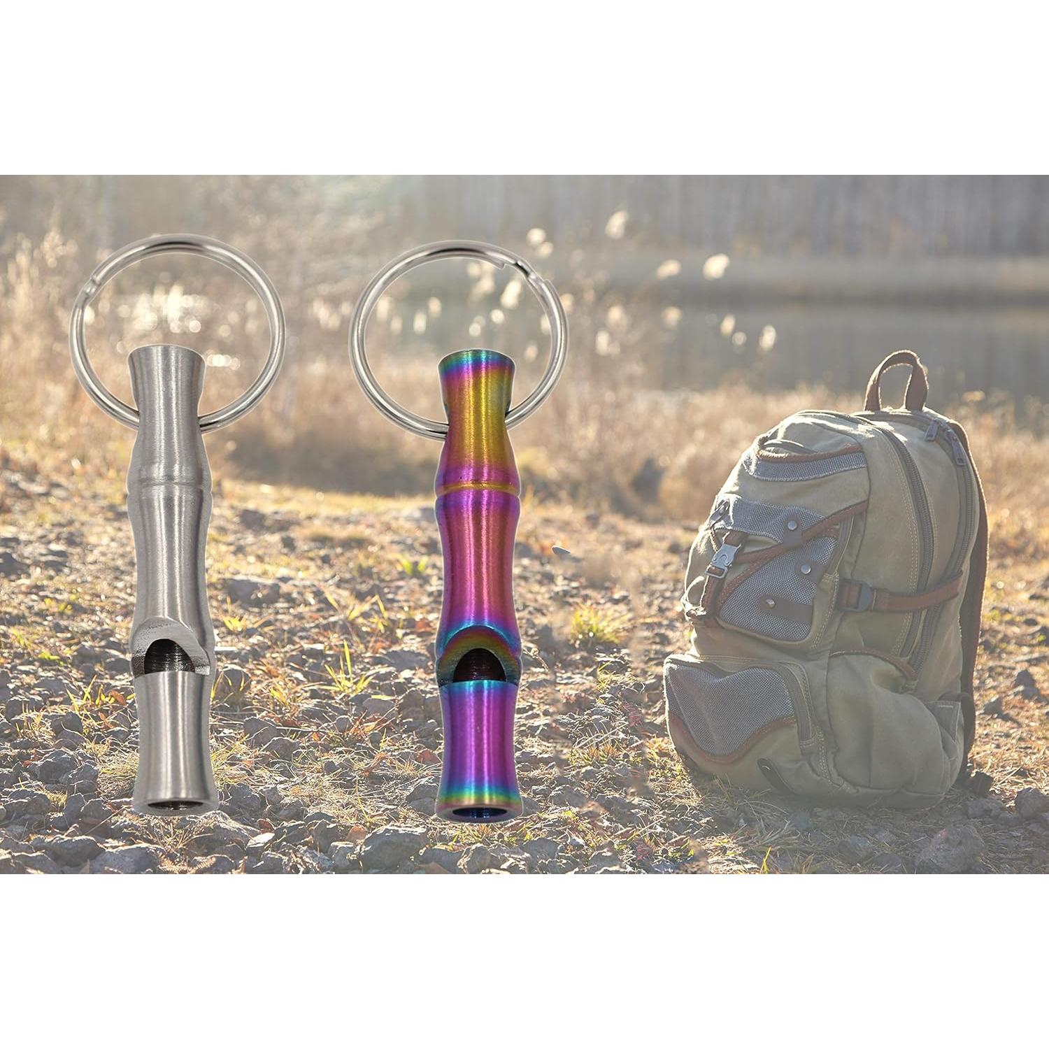 Silbato de Emergencia Real Sic - Acero Portátil y Ruidoso