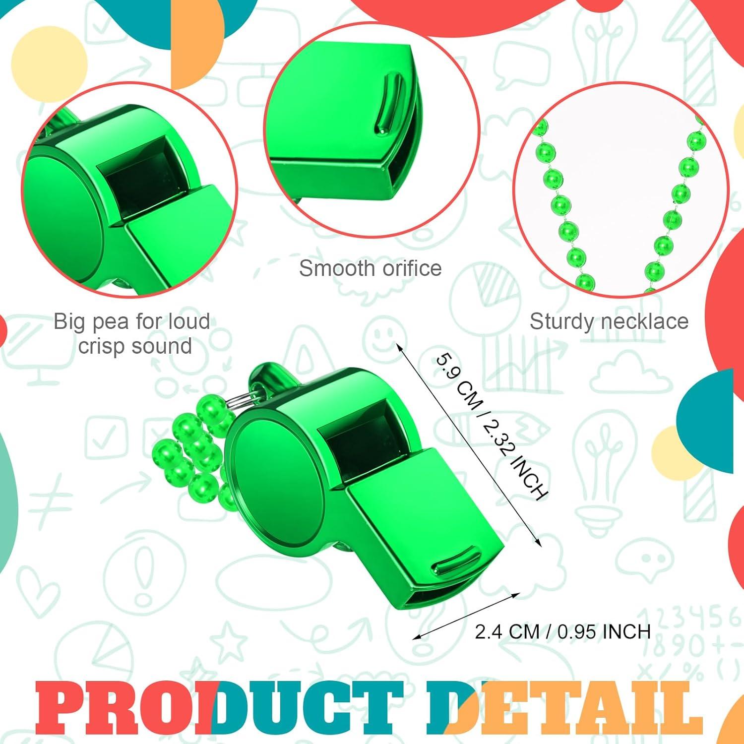 Collar con Silbato LIANGYUNZE - Set de 6 Unidades Verde