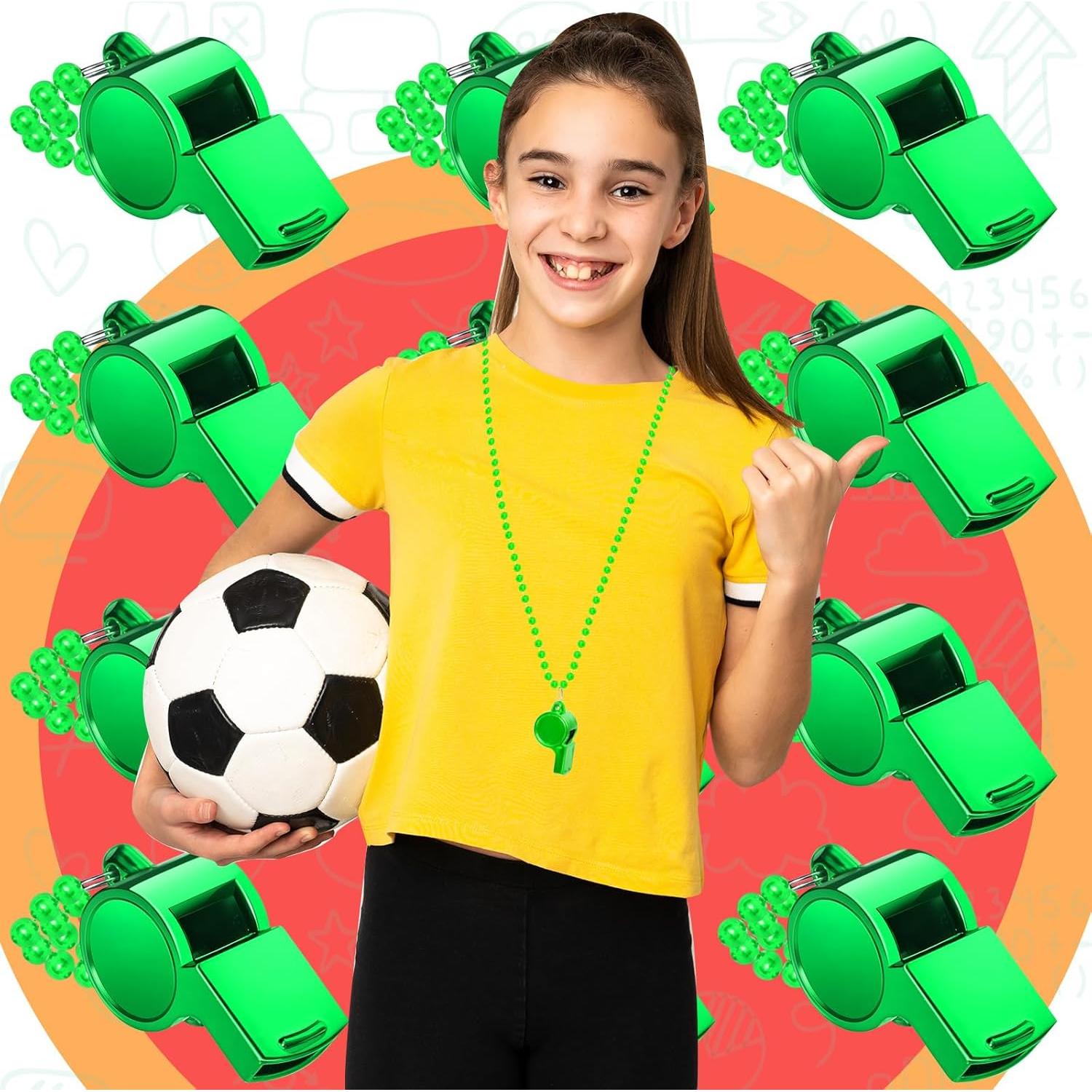 Collar con Silbato LIANGYUNZE - Set de 6 Unidades Verde