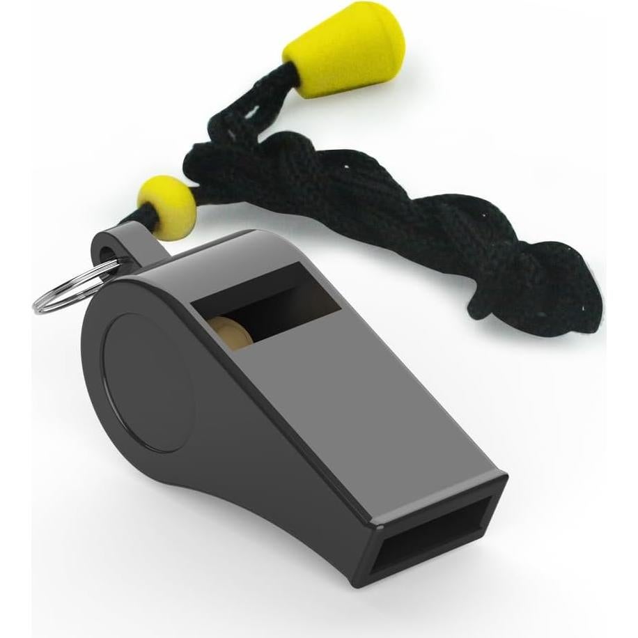 Silbato Deportivo de Plástico WONAPAD - 2 Piezas con Cordón