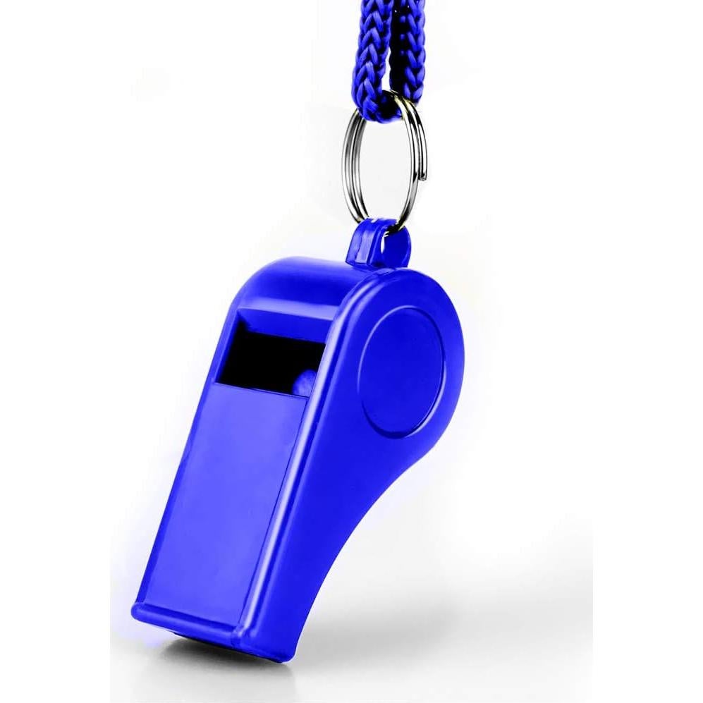 Silbato Deportivo Hipat con Cordón - 2 Paquetes Azul