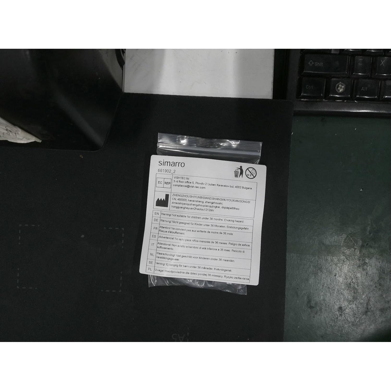 Silbatos de Metal Inoxidable Simarro - 2 Piezas con Cuerda