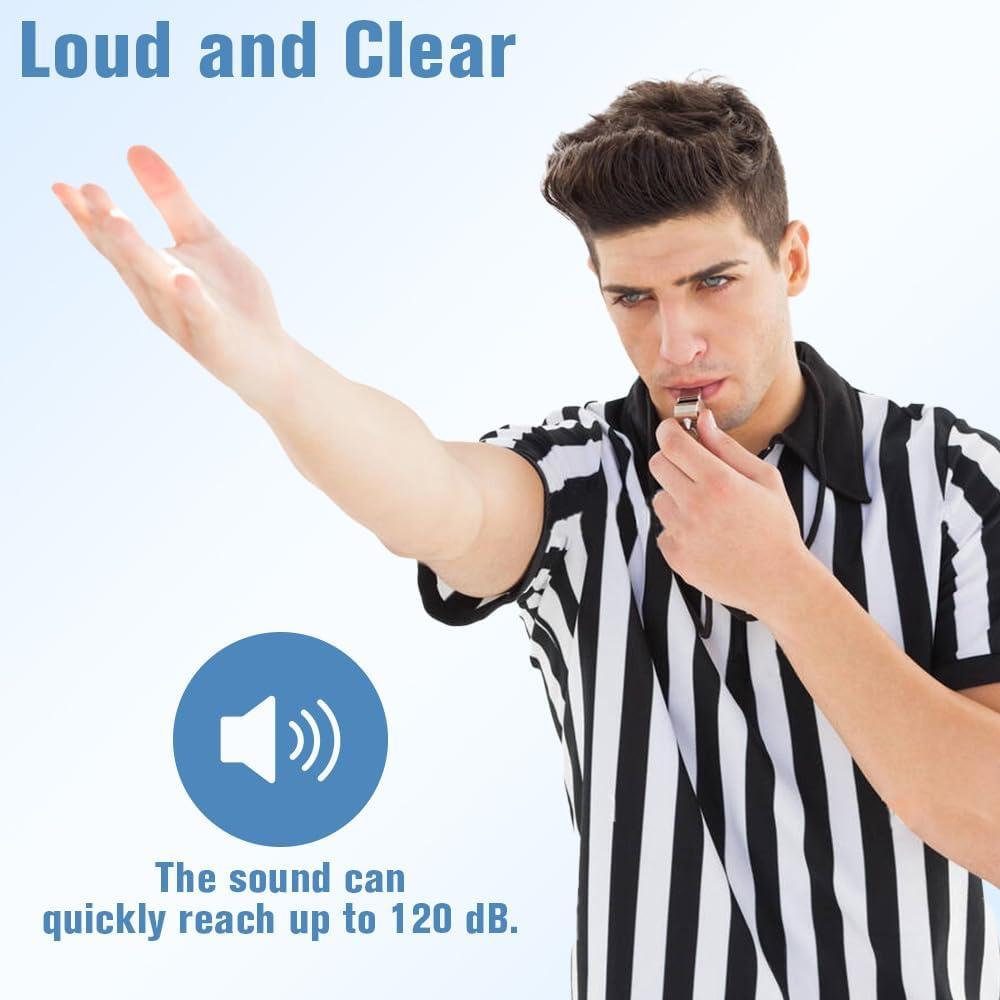 Silbato de Acero Inoxidable HadrNahkb para Entrenadores 120dB