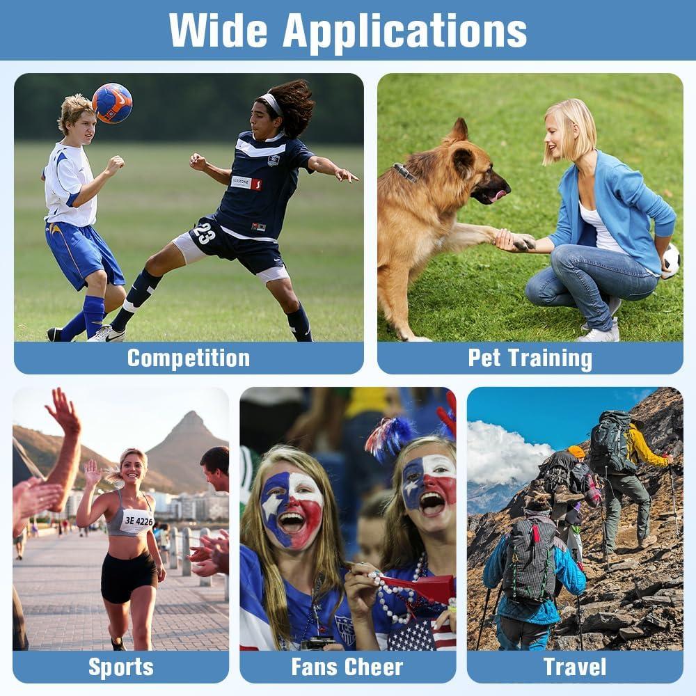 Silbato de Acero Inoxidable HadrNahkb para Entrenadores 120dB