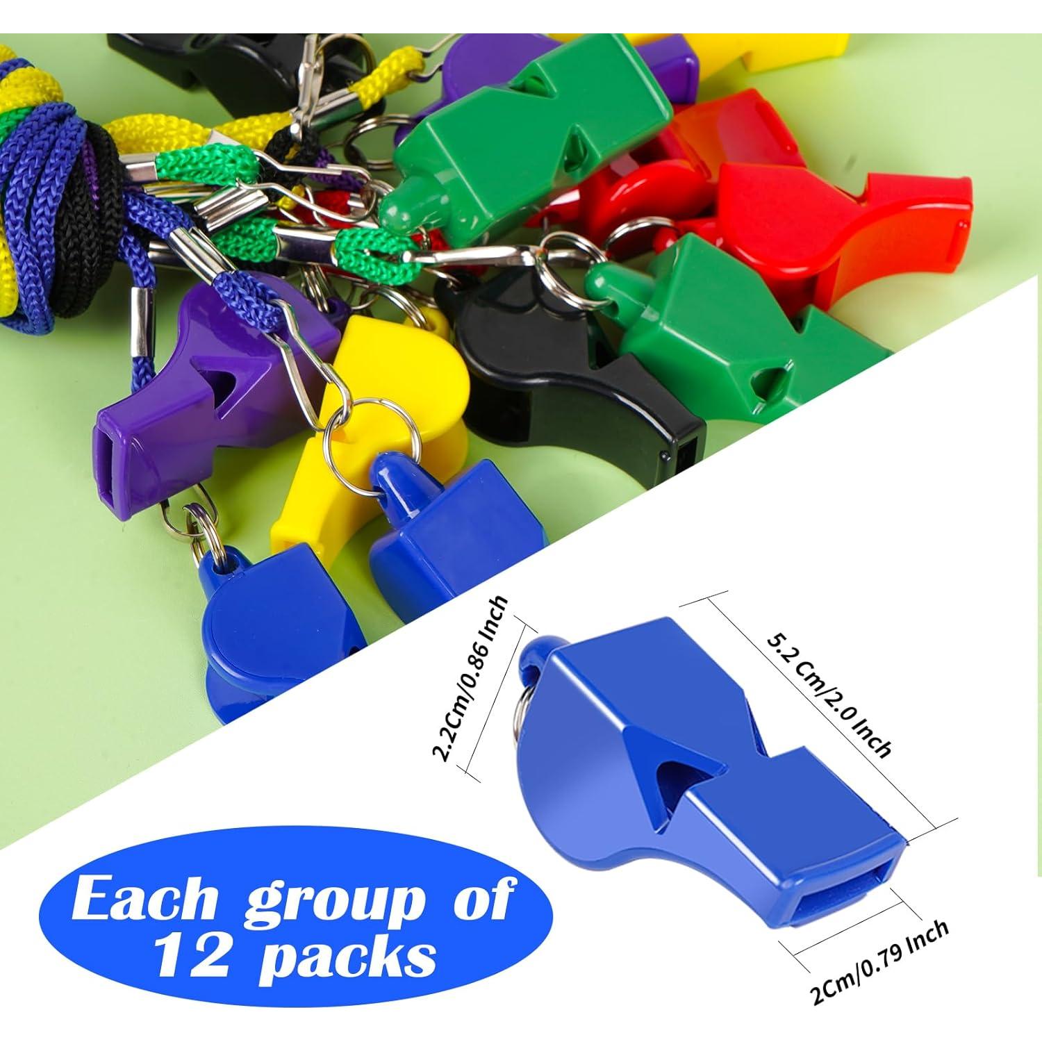 Set de 12 Silbatos Profesionales LIANGYUNZE Amarillo