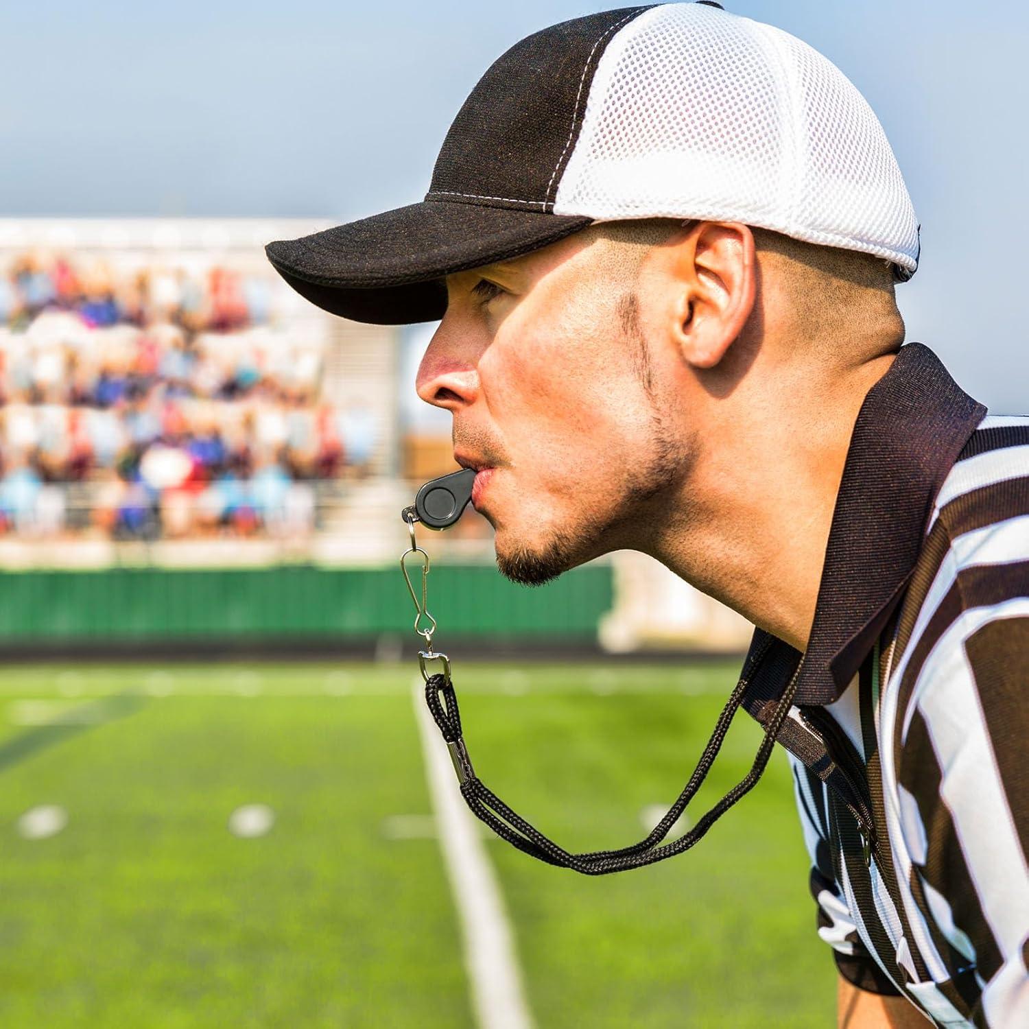 Silbatos Deportivos Hipat 12PCS Verdes con Cordón - Sonido Fuerte