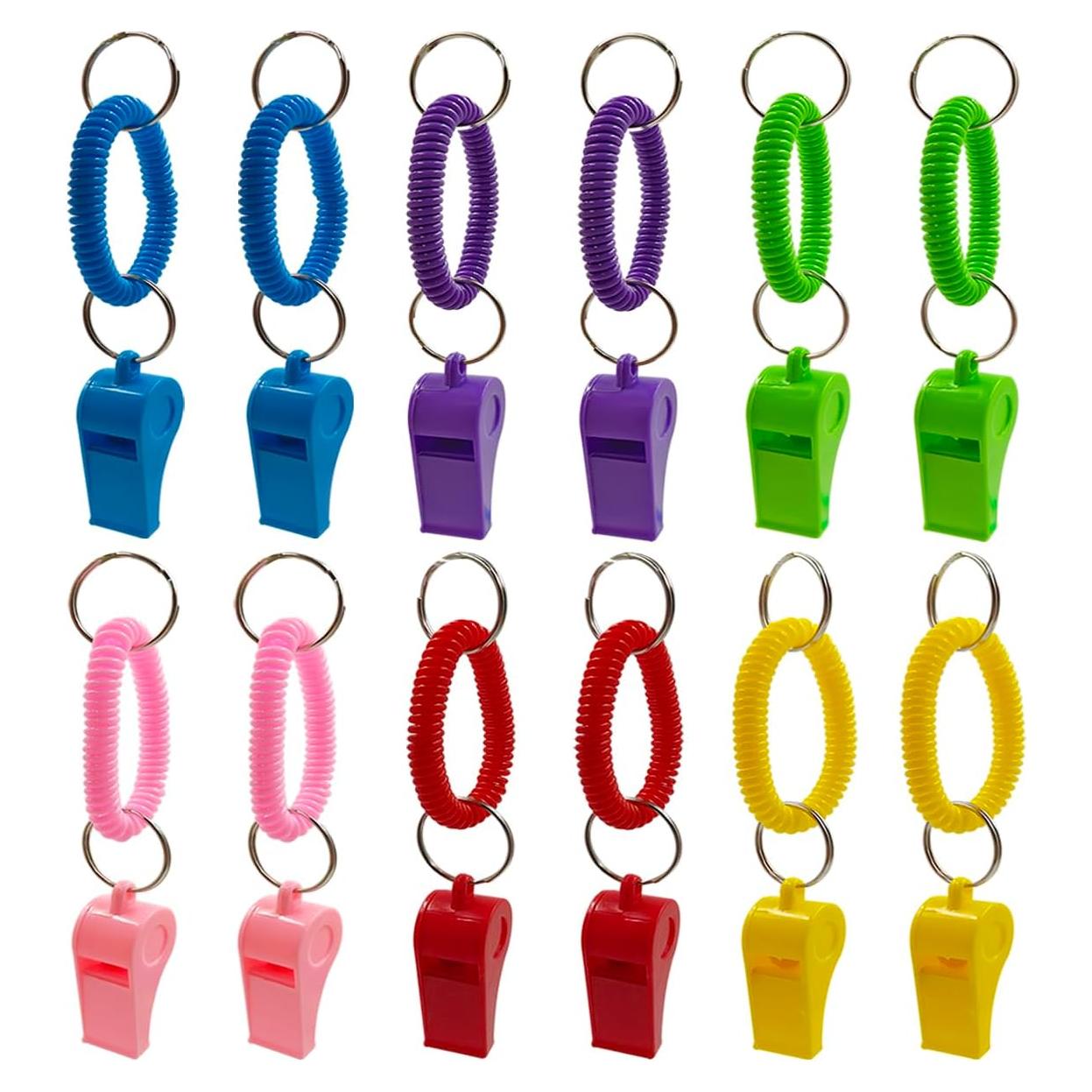 Paquete de 12 Silbatos AFUNTA para Entrenadores y Emergencias