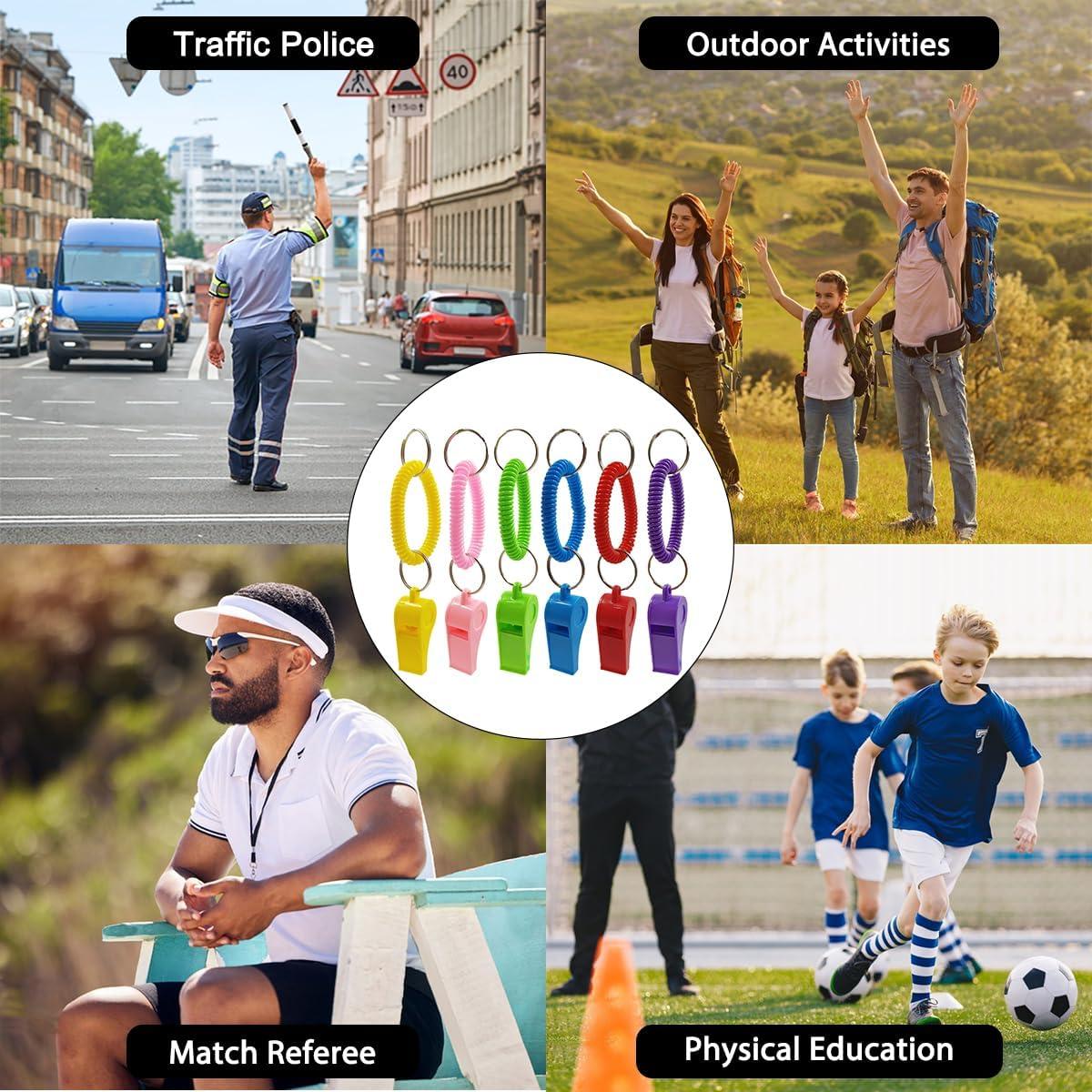 Paquete de 12 Silbatos AFUNTA para Entrenadores y Emergencias