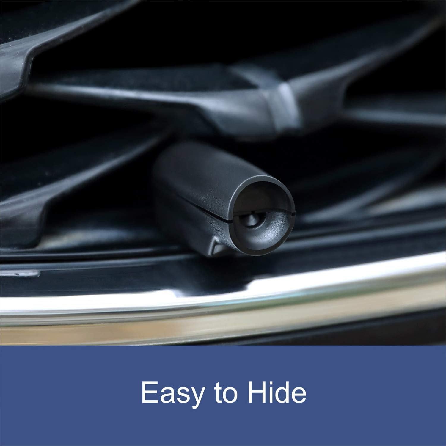 4 Silbatos para Ciervos CITKOU DWMODEL Negro - Prevención Colisiones