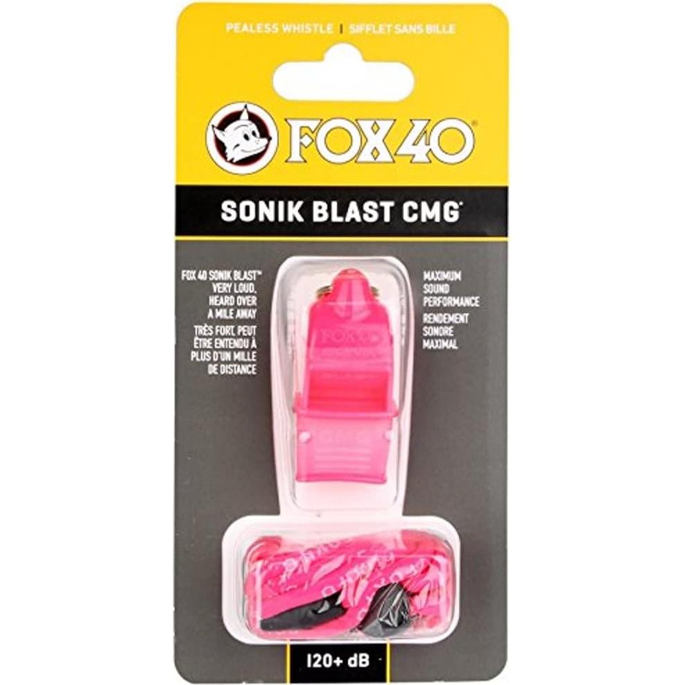 Silbato Fox 40 Sonik Blast CMG Rosa - Sonido 120 dB