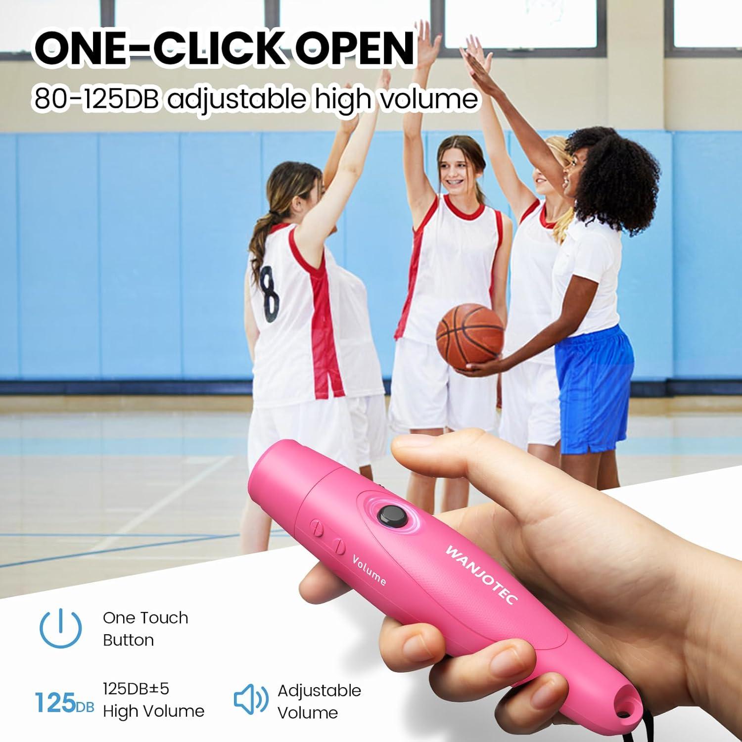 Silbato Electrónico WANJOTEC 130dB 3 Tonos Ajustables